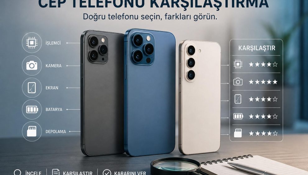 cep telefonu kıyaslama